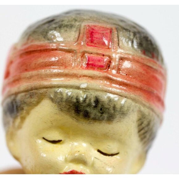 Vintage 1980 Ceramic Nativity Figures Mary & Wise Man Duncan Enterprises - Picture 12 of 12